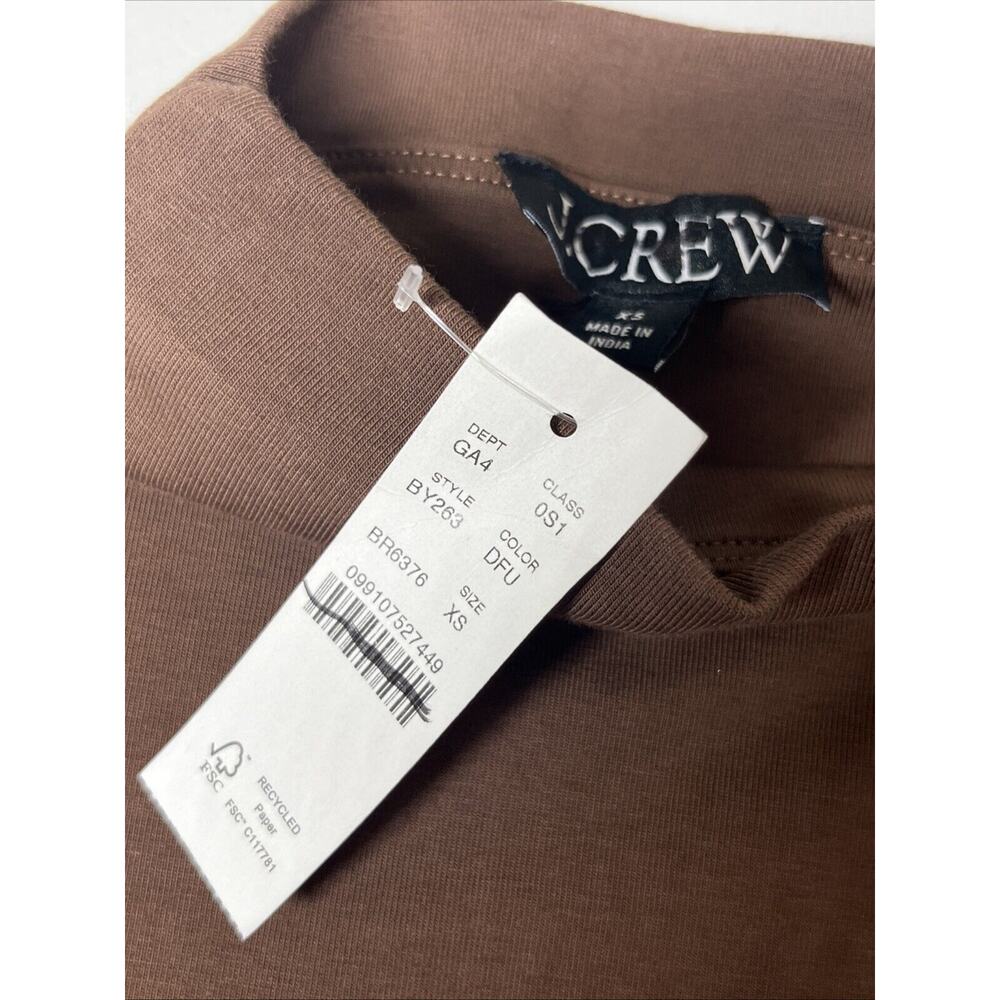 J. Crew Brown Sleeveless Midi Dress - Picture 9 of 11